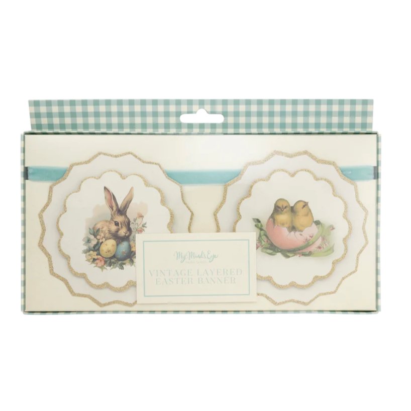 Vintage Easter Banner - Henry + Olives