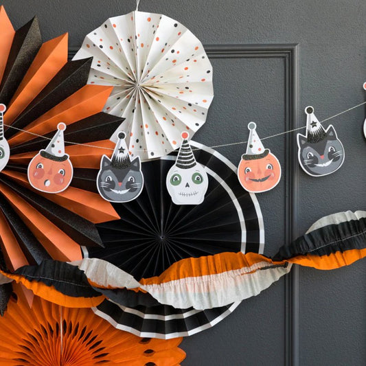 Vintage Halloween Icon Banner - Henry + Olives