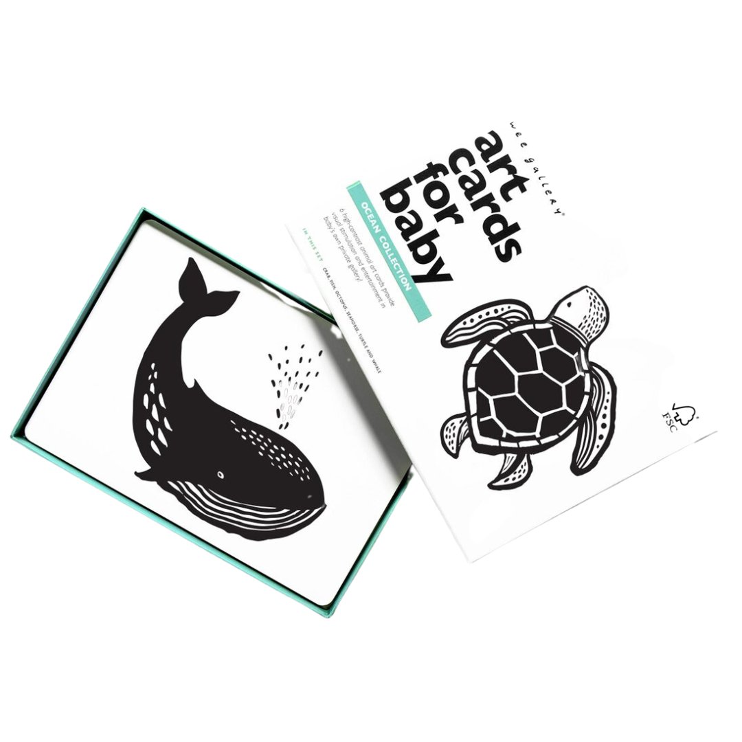 Wee Gallery Ocean Art Cards - Henry + Olives