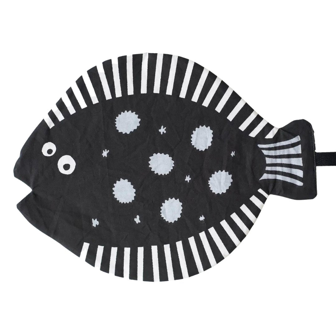 Wee Gallery Organic Fish Crinkle Toy - Henry + Olives