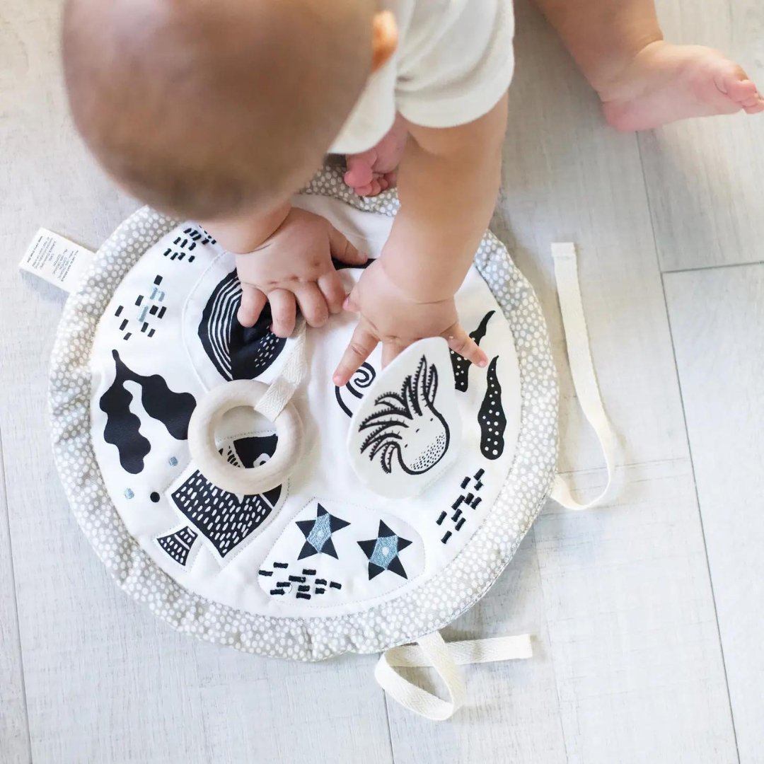 Wee Gallery Organic Ocean Activity Pad - Henry + Olives