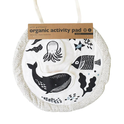 Wee Gallery Organic Ocean Activity Pad - Henry + Olives