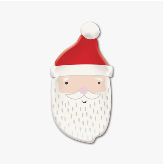 Whimsy Santa Shaped Paper Plates - Henry + Olives